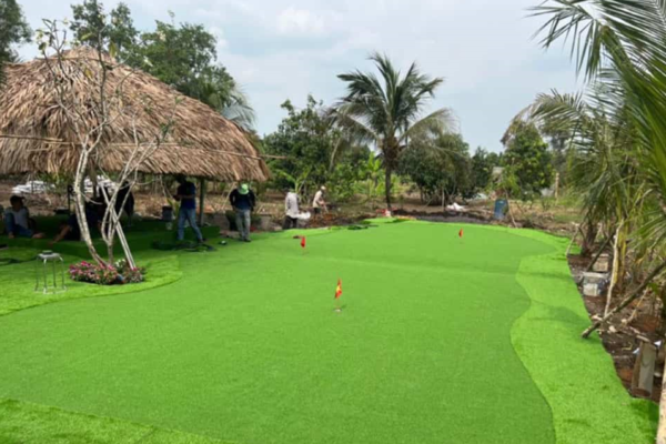 Cỏ nhân tạo cho sân golf khu nghỉ dưỡng