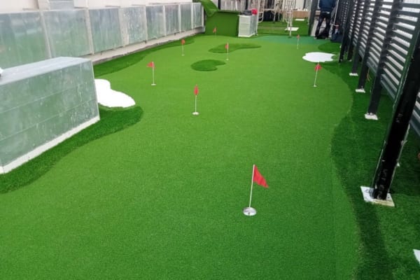 Cỏ nhân tạo sân Golf tại Văn Phòng Thanh Hóa